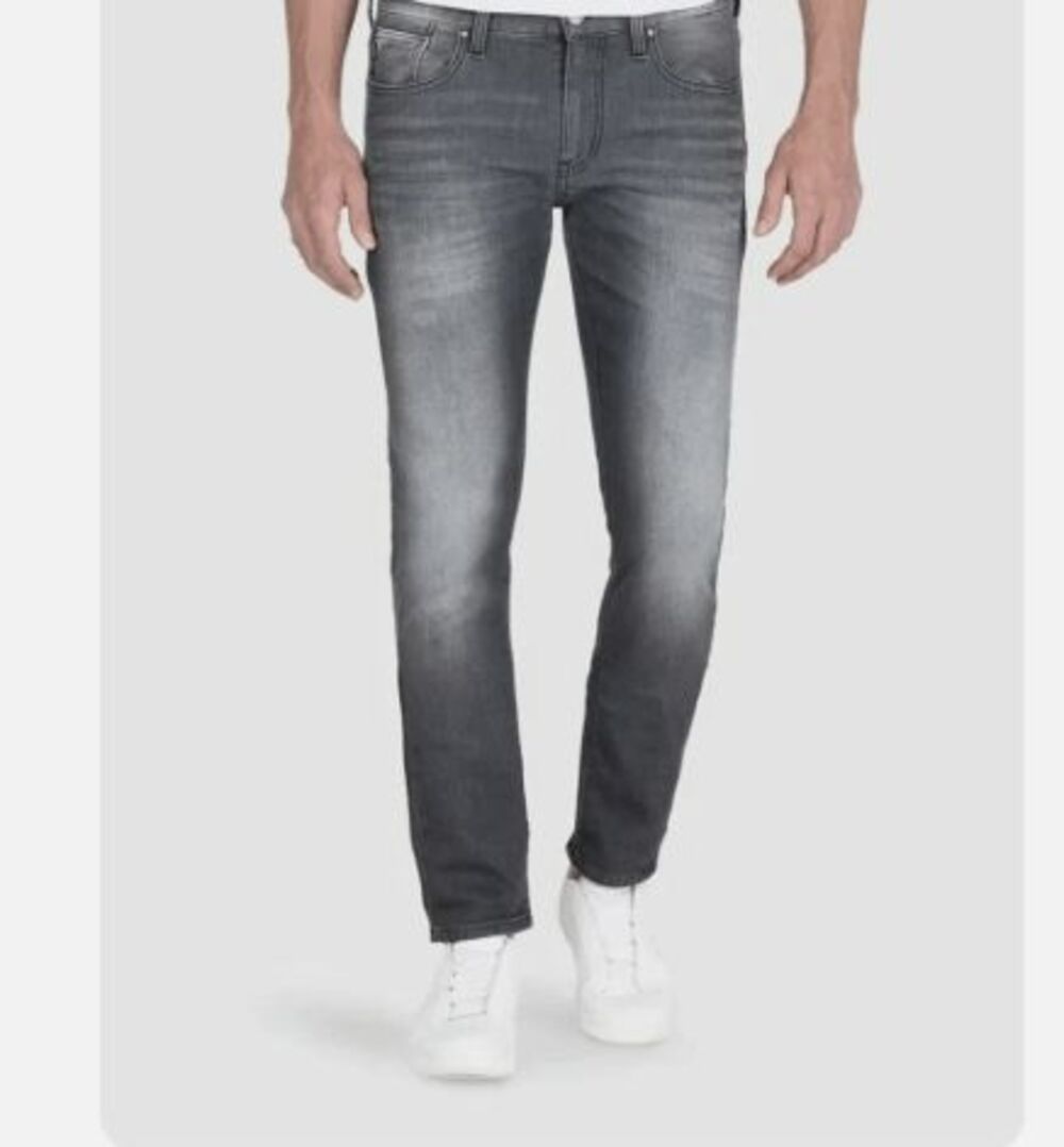 Armani Exchange $120 Men's J13 Slim Fit Five-Pocket Denim Jeans Gray Size 40 NWT